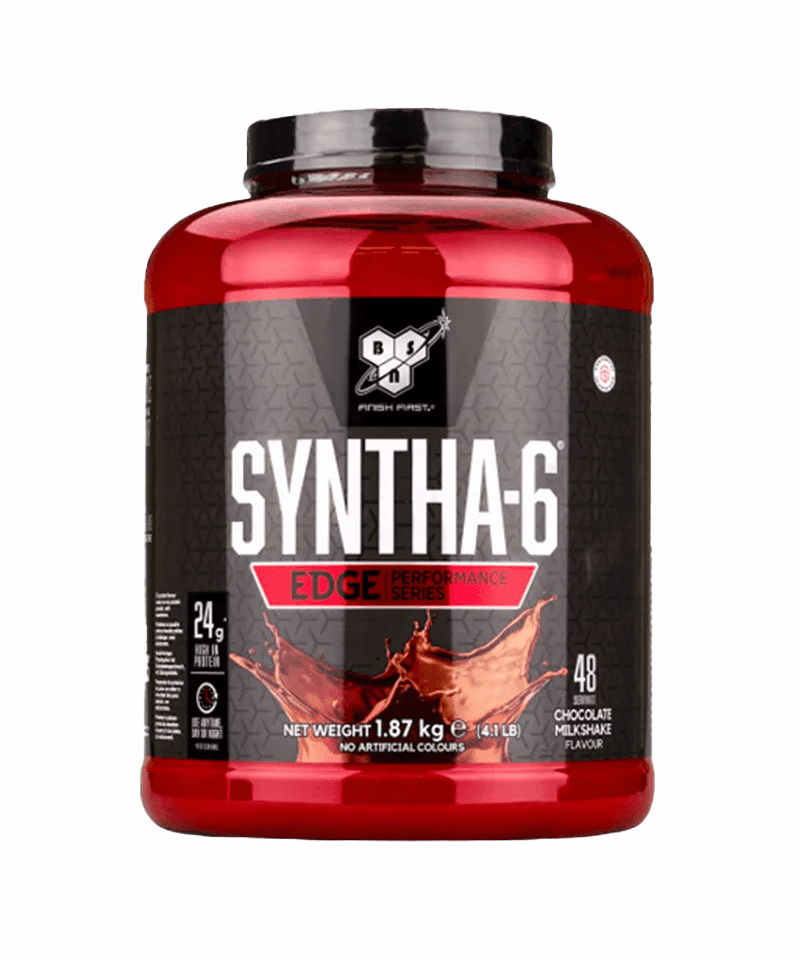 BSN Syntha-6 Edge Performance Series 1.87kg – висококвалитетен протеински додаток, одличен за раст на мускулна маса и подобрено опоравување после тренинг