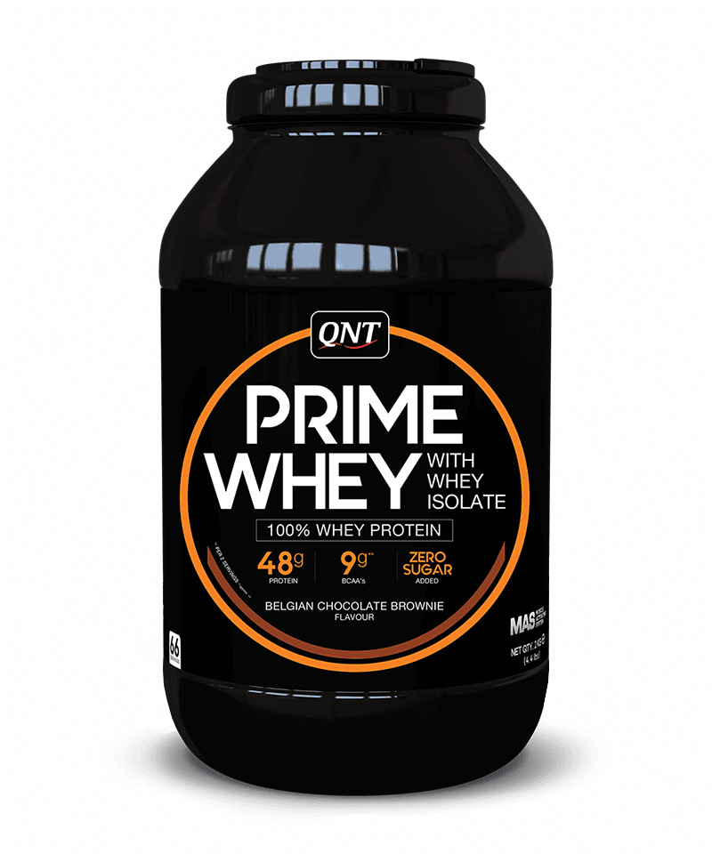 Пакување од QNT Prime Whey Protein од 908g