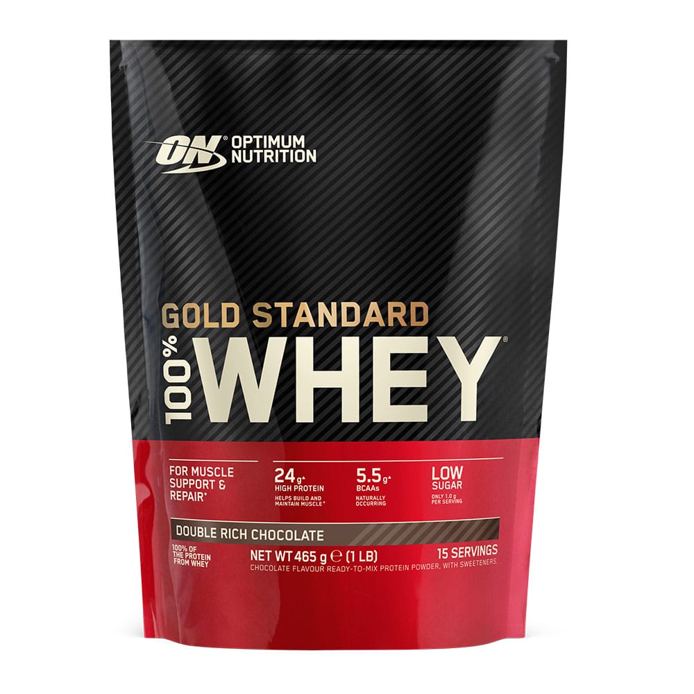 Кутија од Optimum Nutrition Gold Standard 100% Whey протеин од 465g