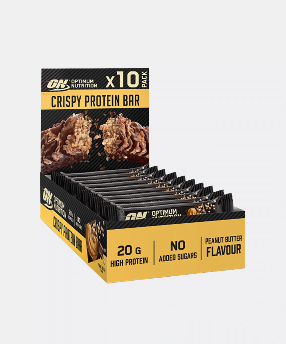 ON CRISPY PROTEIN BAR X10 PACK PEANUT BUTTER