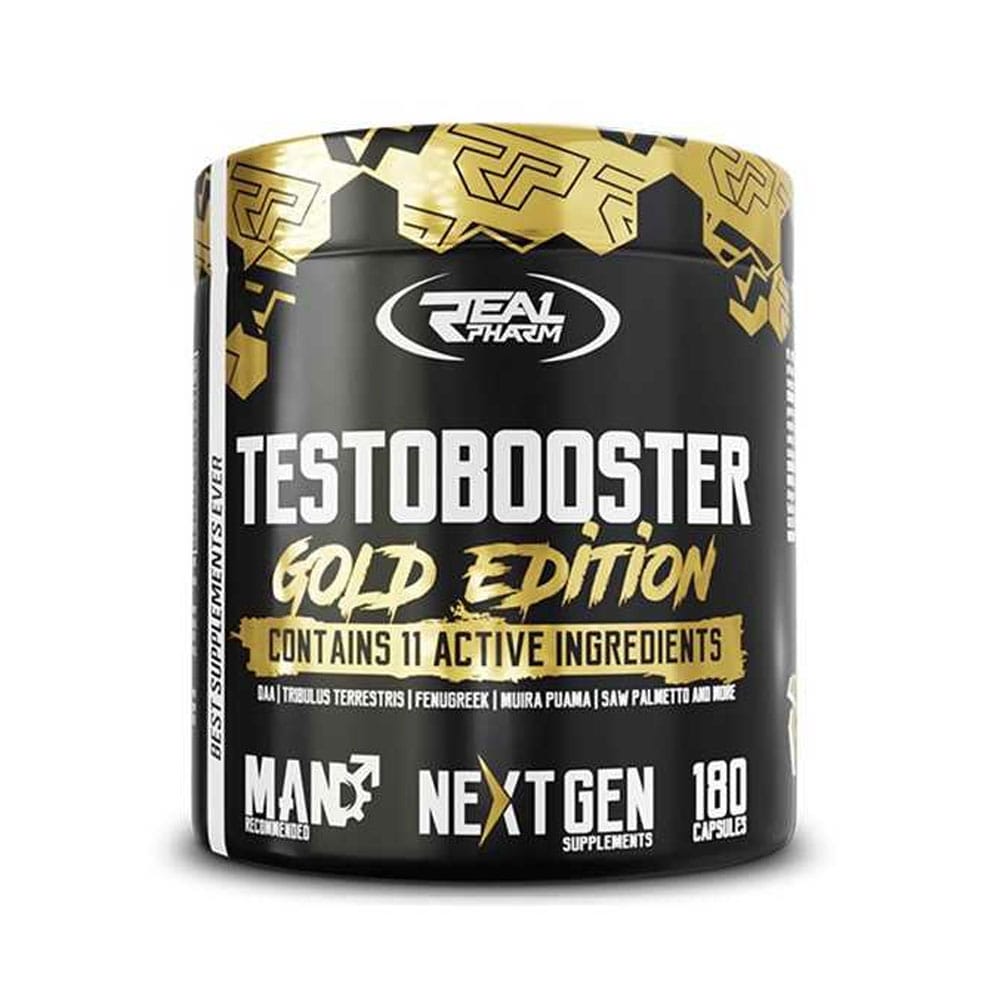 Пакување од Real Pharm Testo Booster 180 Caps.