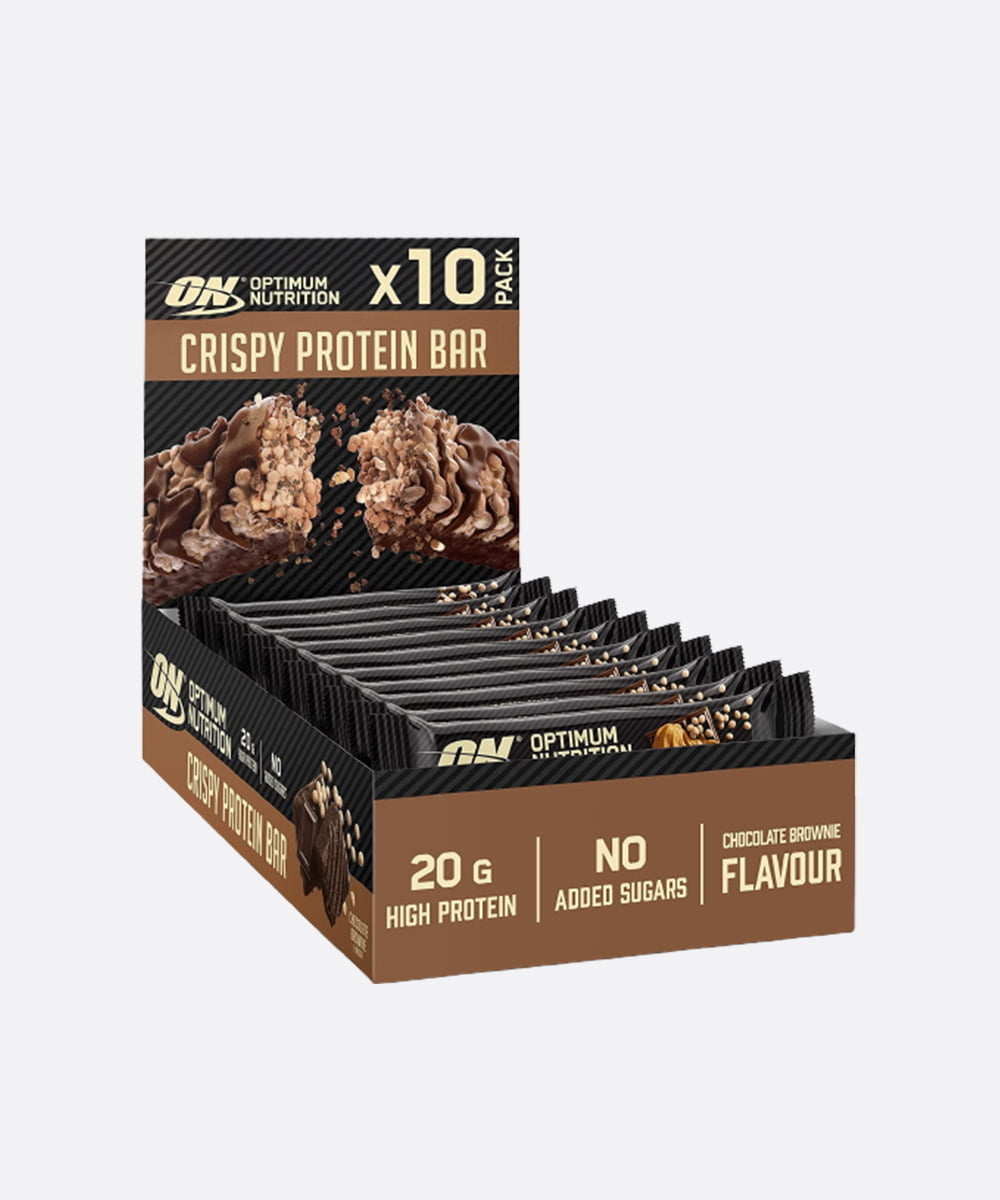Пакување од ON CRISPY PROTEIN BAR X10 PACK CHOCOLATE BROWNIE