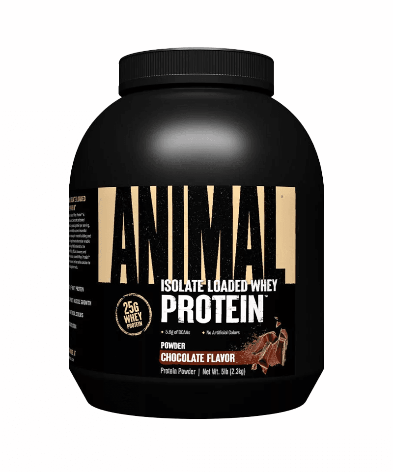 Animal Whey Protein Powder 2.3kg – врвен протеин за мускулен раст и опоравување, со одличен вкус и висока содржина на протеини, од Universal Nutrition.