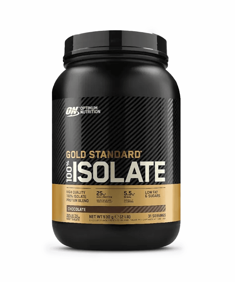 Кутија од Optimum Nutrition Gold Standard 100% Isolate протеин од 930g