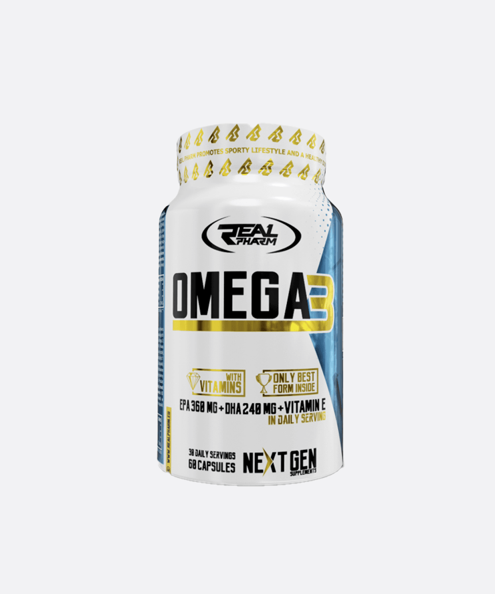 Пакување од 1+1 Real Pharm - Omega 3 60 Capsules