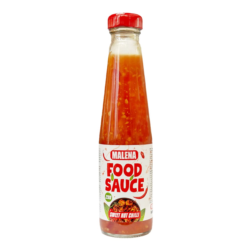 Шише од Malena Zero Food Sauce Sweet Hot Chilli безкалоричен сос
