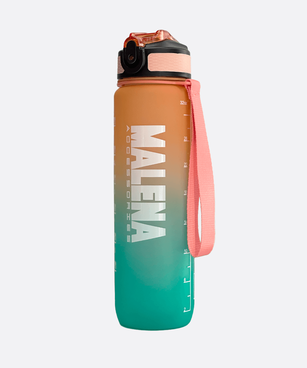 Пакување од 1101-1 Malena Water Bottle 1l - Orange And Green