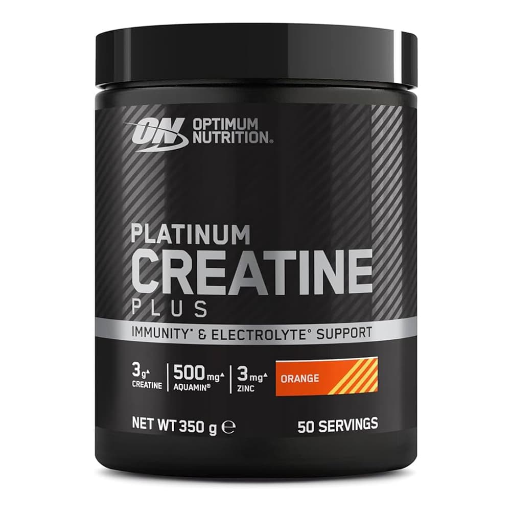 Кутија од Optimum Nutrition Platinum Creatine Plus напредна формула од 350g
