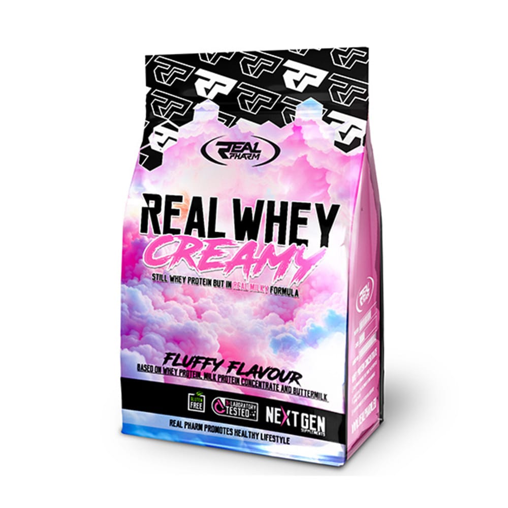 Пакување од Real Pharm Whey Creamy Protein Milky Formula 700g